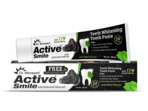 Active Smile Charcoal T/P 100gm
