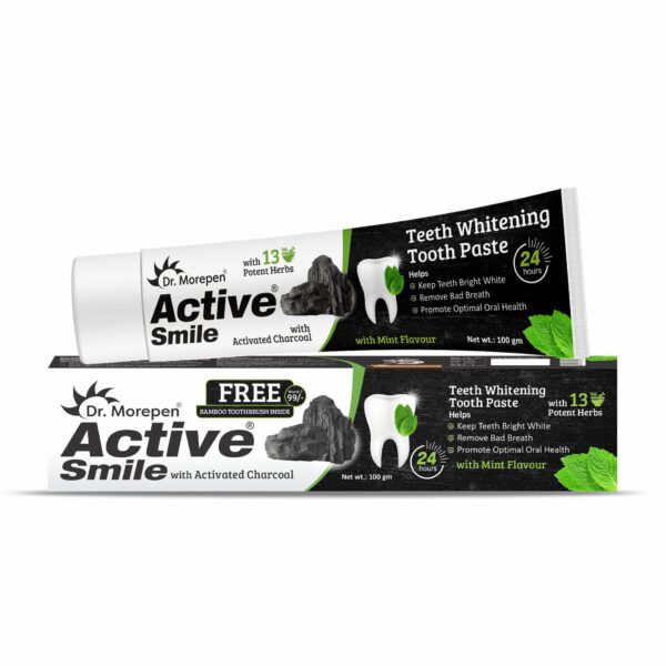 Active Smile Charcoal T/P 100gm